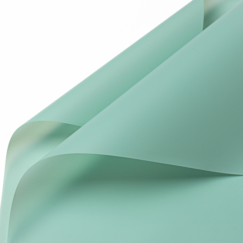 Película de embalaje de flores de color sólido de papel MYHC-02 BOPP Han Su