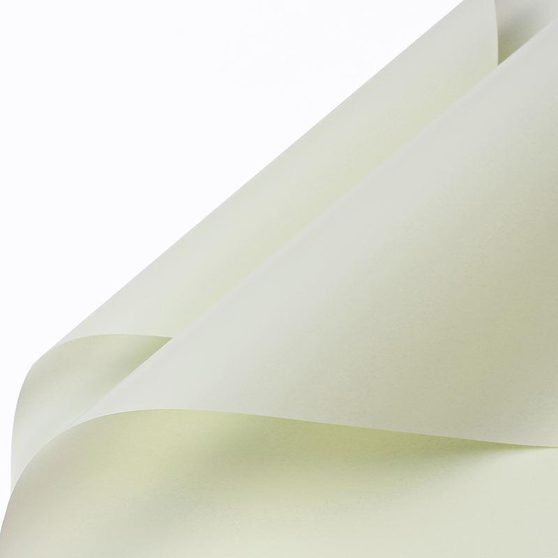 Película de embalaje de flores de color sólido de papel MYHC-02 BOPP Han Su