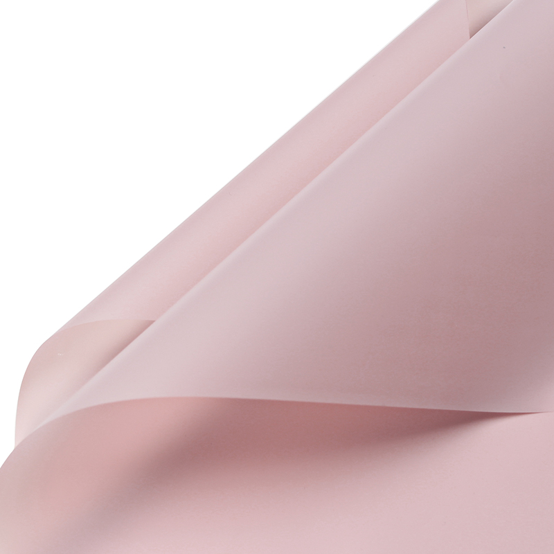 Película de embalaje de flores de color sólido de papel MYHC-02 BOPP Han Su