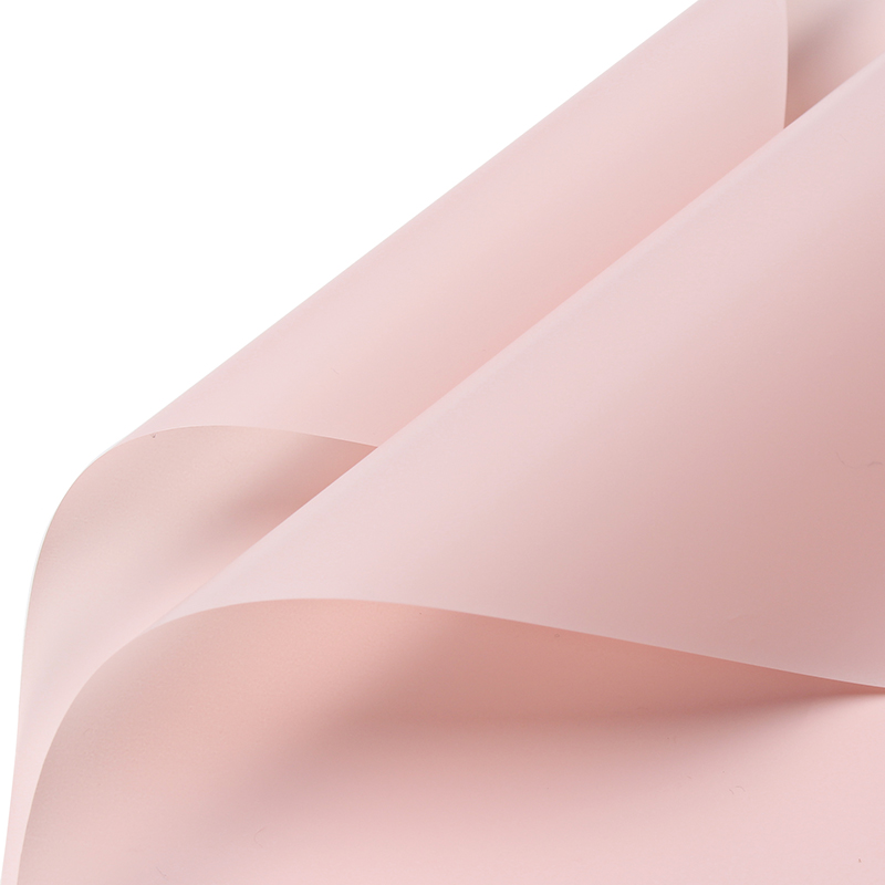 Película de embalaje de flores de color sólido de papel MYHC-02 BOPP Han Su