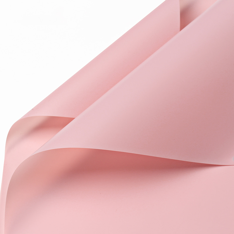 Película de embalaje de flores de color sólido de papel MYHC-02 BOPP Han Su