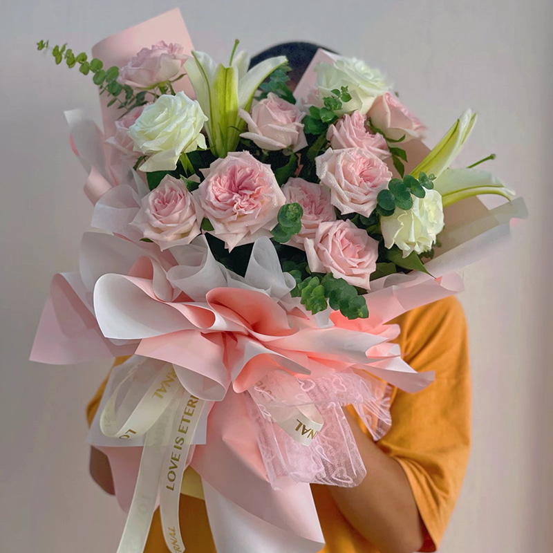 MYHC-31 Papel de regalo de flores Ouya fresco e impermeable