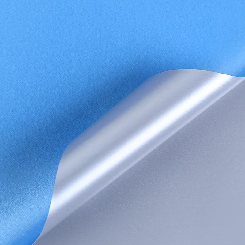 Papel de regalo de flores impermeable de dos colores, doble cara, perla MYHC-32