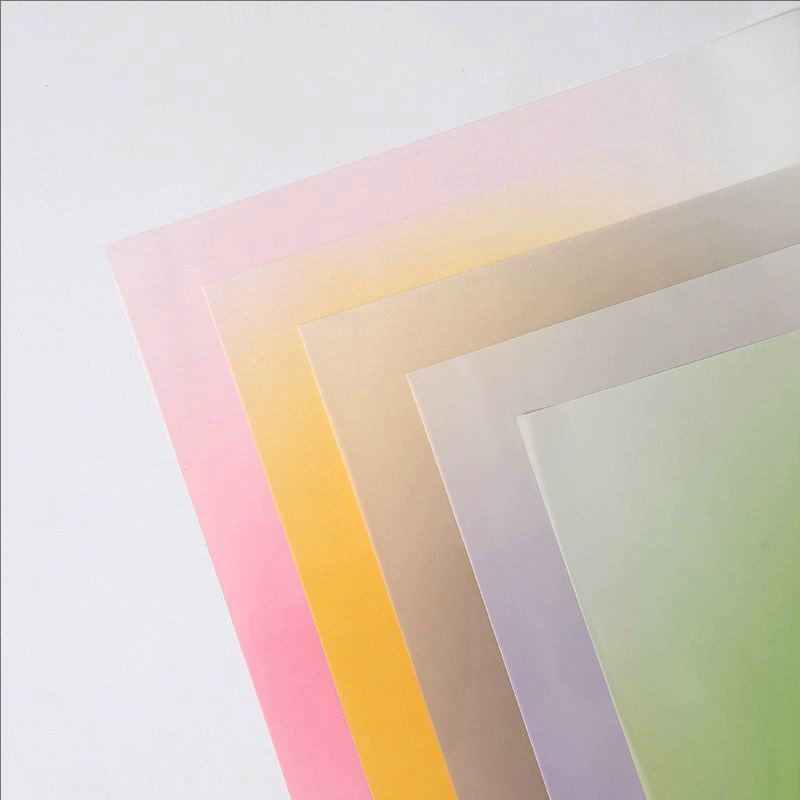 MYHC-50 Candy Matte Film Película impermeable para embalaje de flores