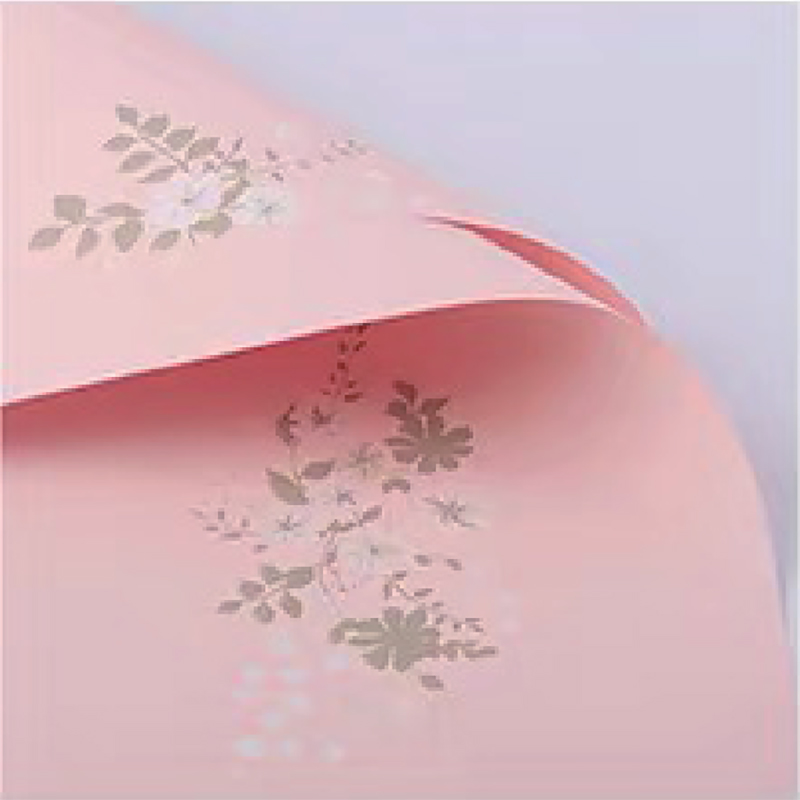 MYHC-55 Película para embalaje de flores mate de color claro simple
