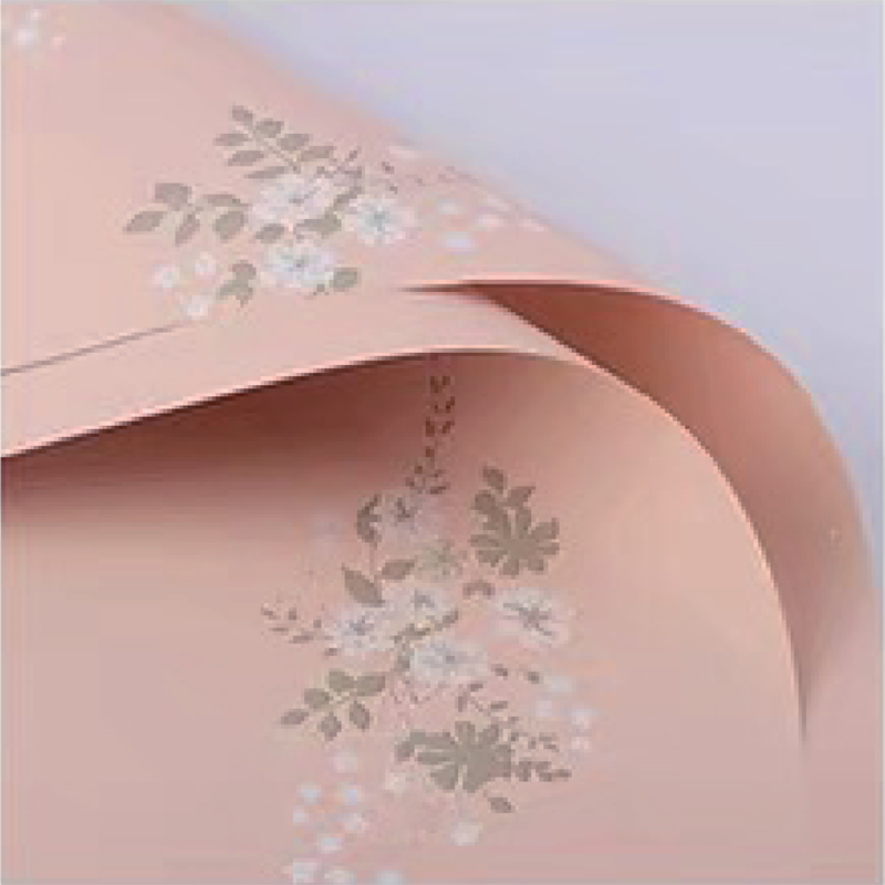 MYHC-55 Película para embalaje de flores mate de color claro simple