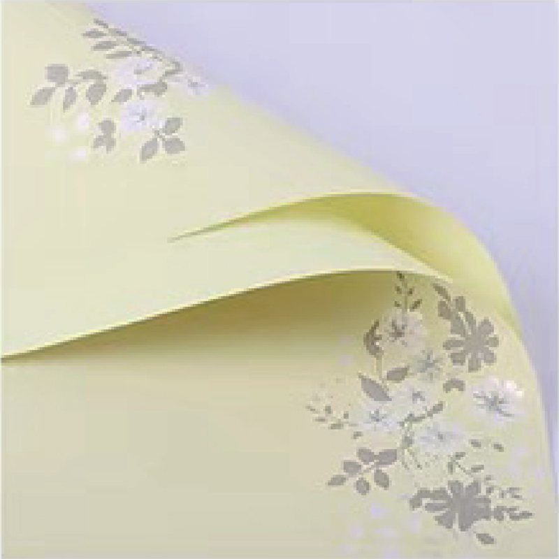 MYHC-55 Película para embalaje de flores mate de color claro simple