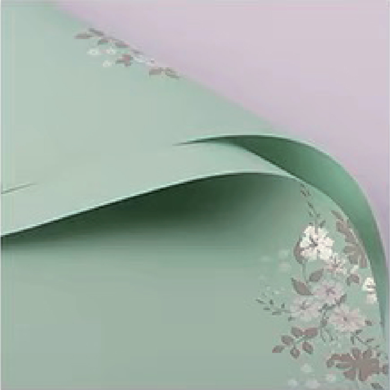 MYHC-55 Película para embalaje de flores mate de color claro simple