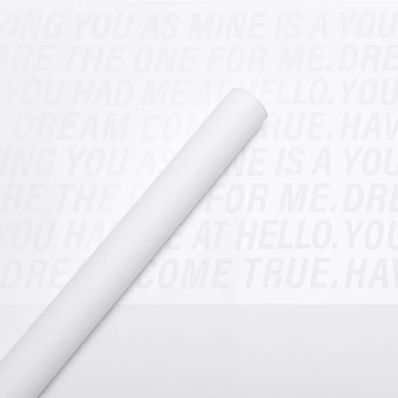 Papel Nossa para envolver flores artísticas con revestimiento impermeable