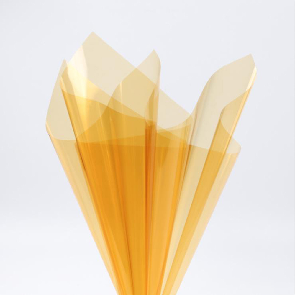 Papel de regalo de flores de cristal transparente impermeable