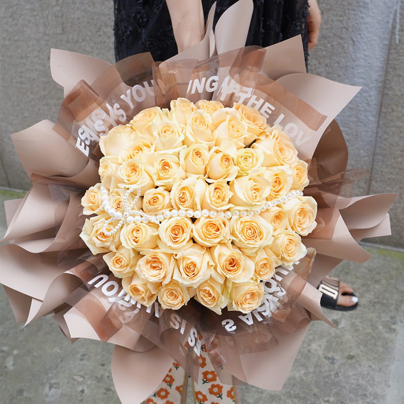Celofán para embalaje de flores de 58*58 cm.