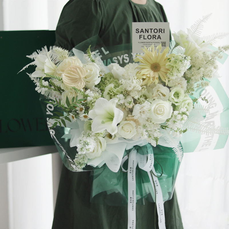 Celofán para embalaje de flores de 58*58 cm.