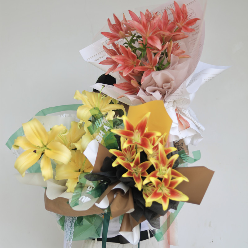 Celofán para embalaje de flores de 58*58 cm.