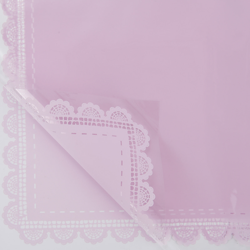 Papel envuelto en encaje impermeable engrosado de plástico