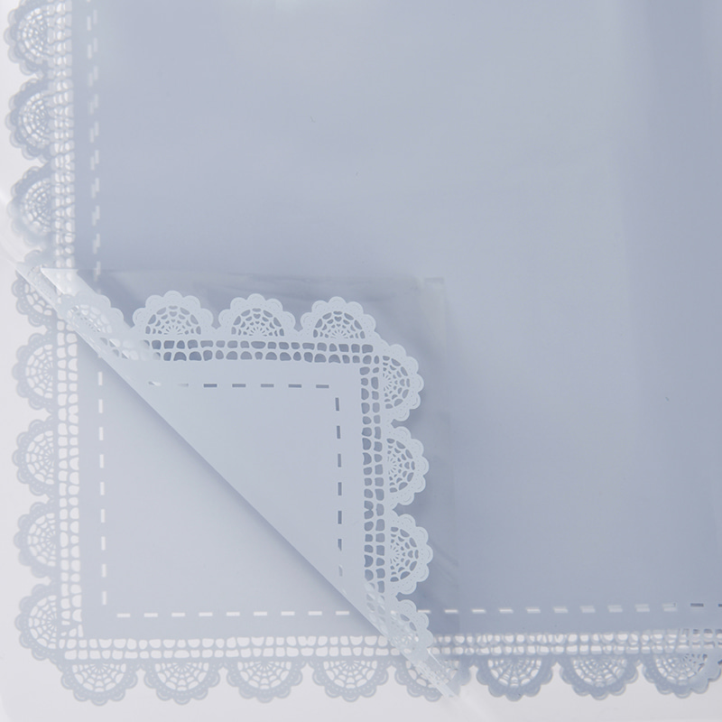Papel envuelto en encaje impermeable engrosado de plástico