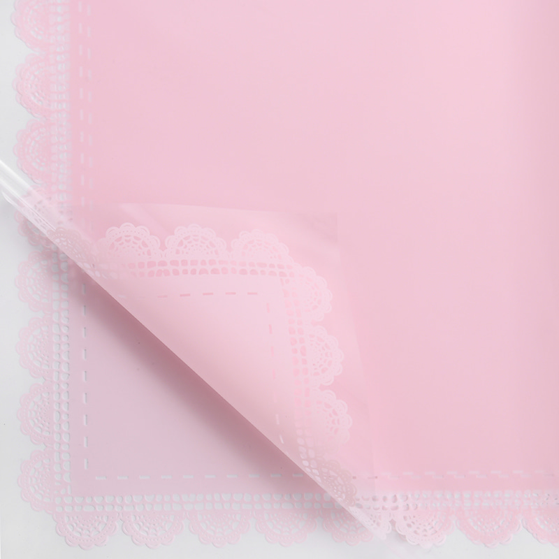 Papel envuelto en encaje impermeable engrosado de plástico
