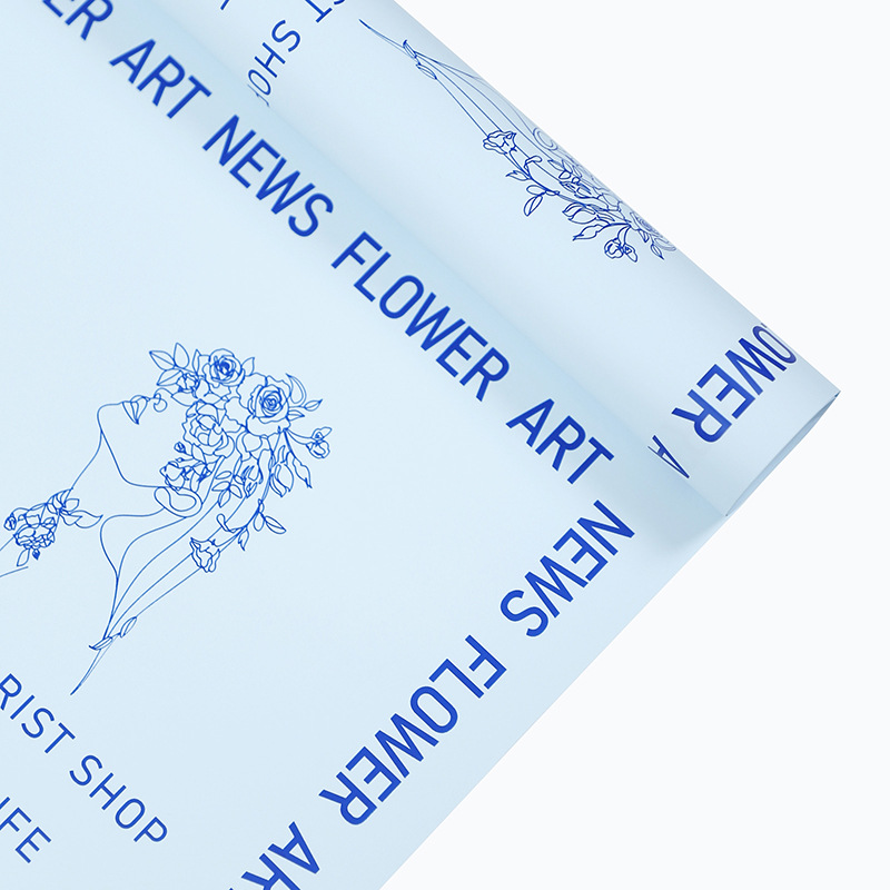 Mattis Papel de regalo con motivos artísticos.
