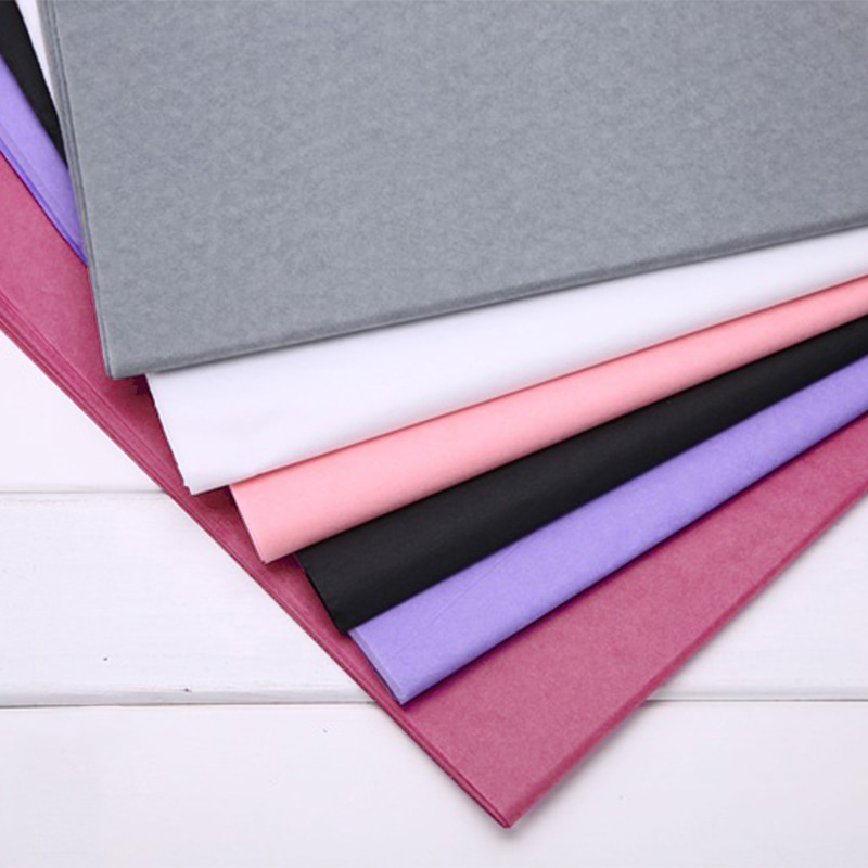 Papel de regalo de flores de papel de pera de nieve de colores