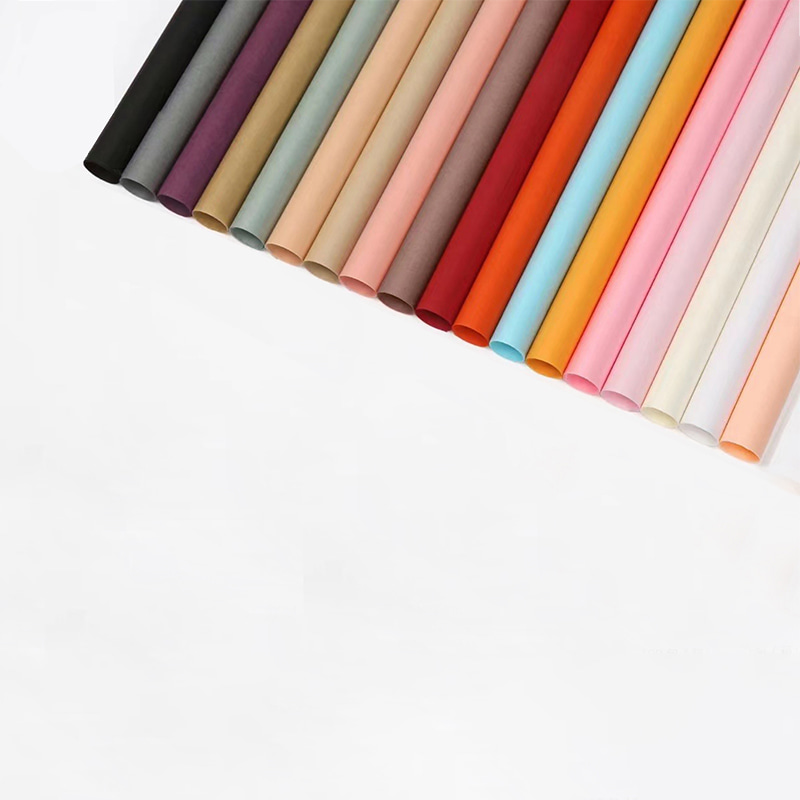 Papel de regalo de flores de papel de pera de nieve de colores