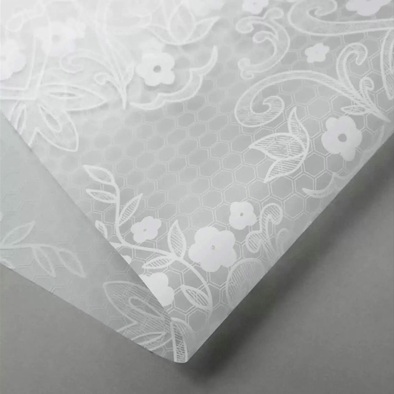 Papel de regalo de flores Nuosha en varios patrones y estilos.