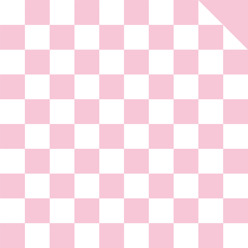 Papel de regalo para ramo de cuadros bicolor