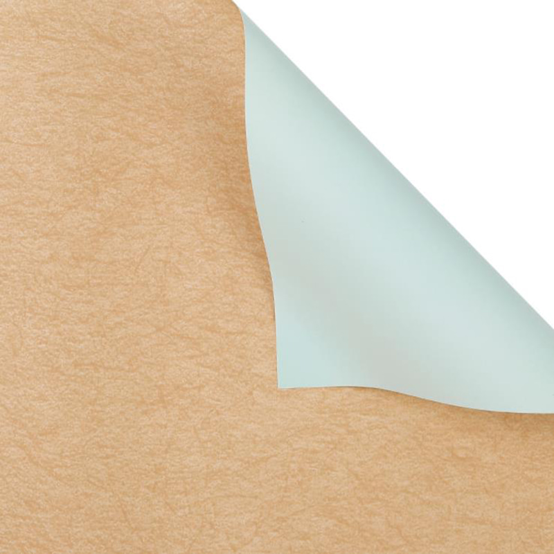 Papel de regalo de ramo coreano de color sólido