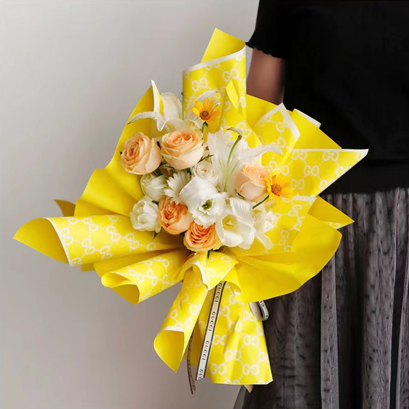 Papel de regalo de moda G-Flower
