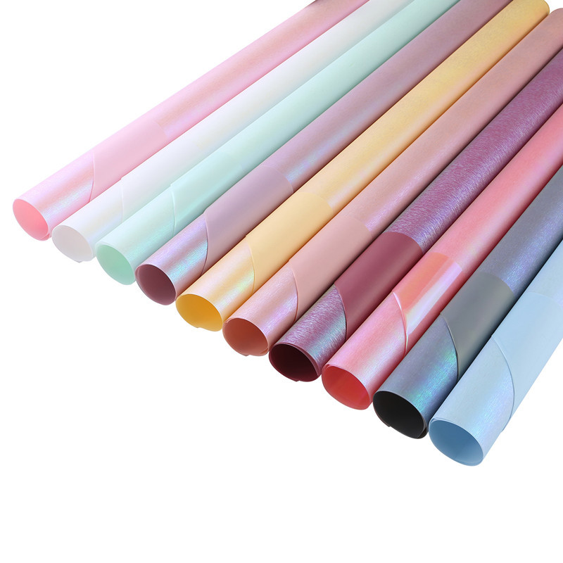Papel de regalo Ramo de purpurina de cielo estrellado