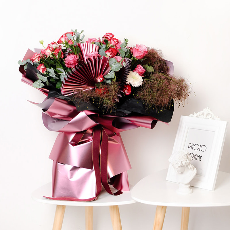 Papel De Regalo Ramo de sombras ligeras de metales pesados