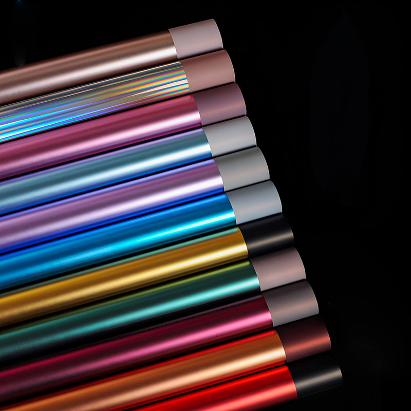 Papel De Regalo Ramo de sombras ligeras de metales pesados