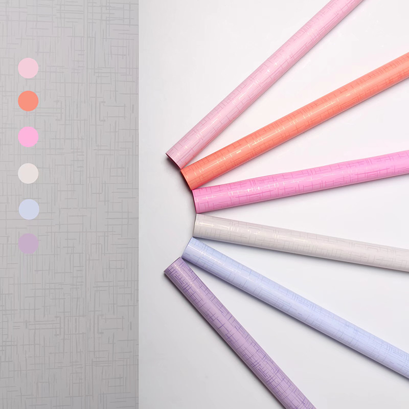 Papel de regalo de ramo con textura simple