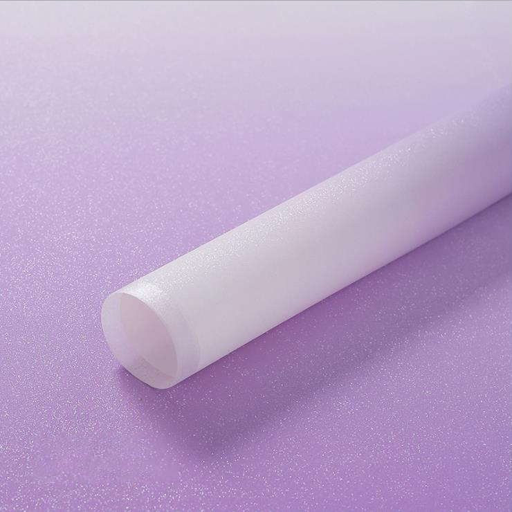 Papel De Regalo Ramo De Película Degradada De Niebla De Hielo
